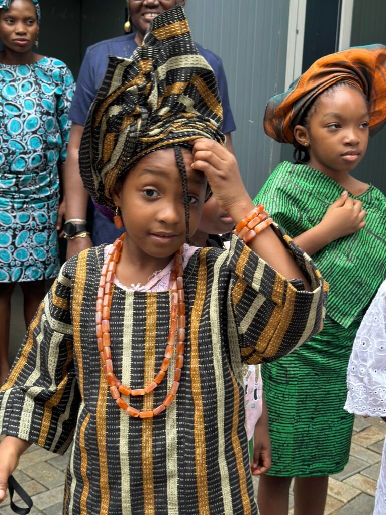 Dressed for a celebration of culture