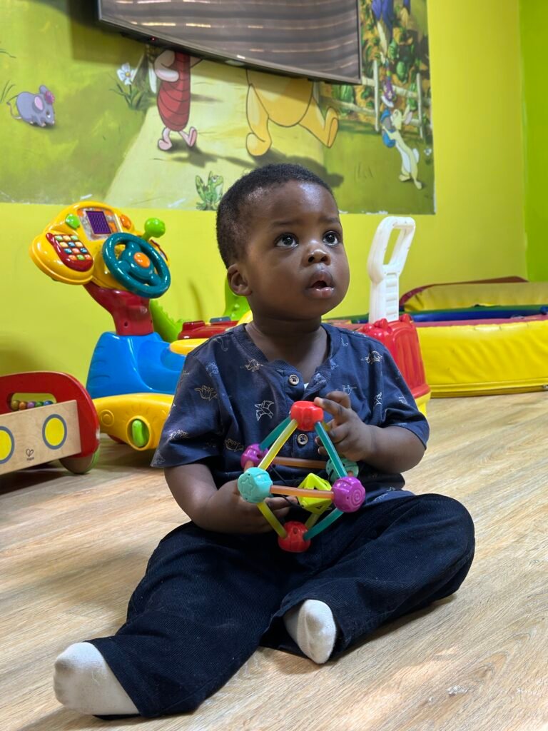 Exploring in the crèche
