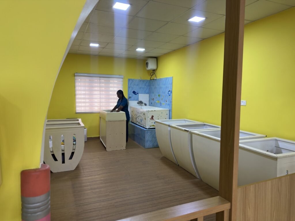 Crèche sleeping area